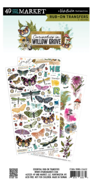 Essentials in Willow Grove Rub-Ons, 3 sheets